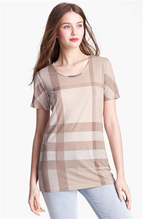 cutout short sleeve tee burberry|burberry long sleeve shirts.